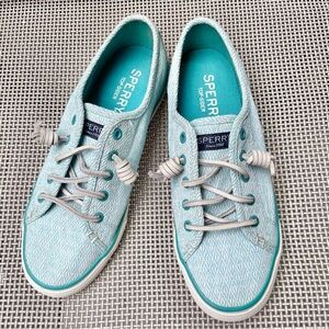 Sperry Top-Sider Seacoast Diamond Aqua (Womens Size 7)